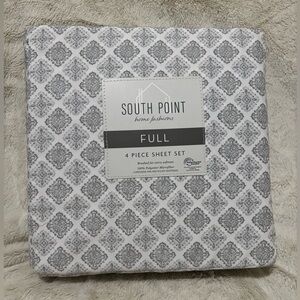 South Point Gray 4 Piece Sheet Set